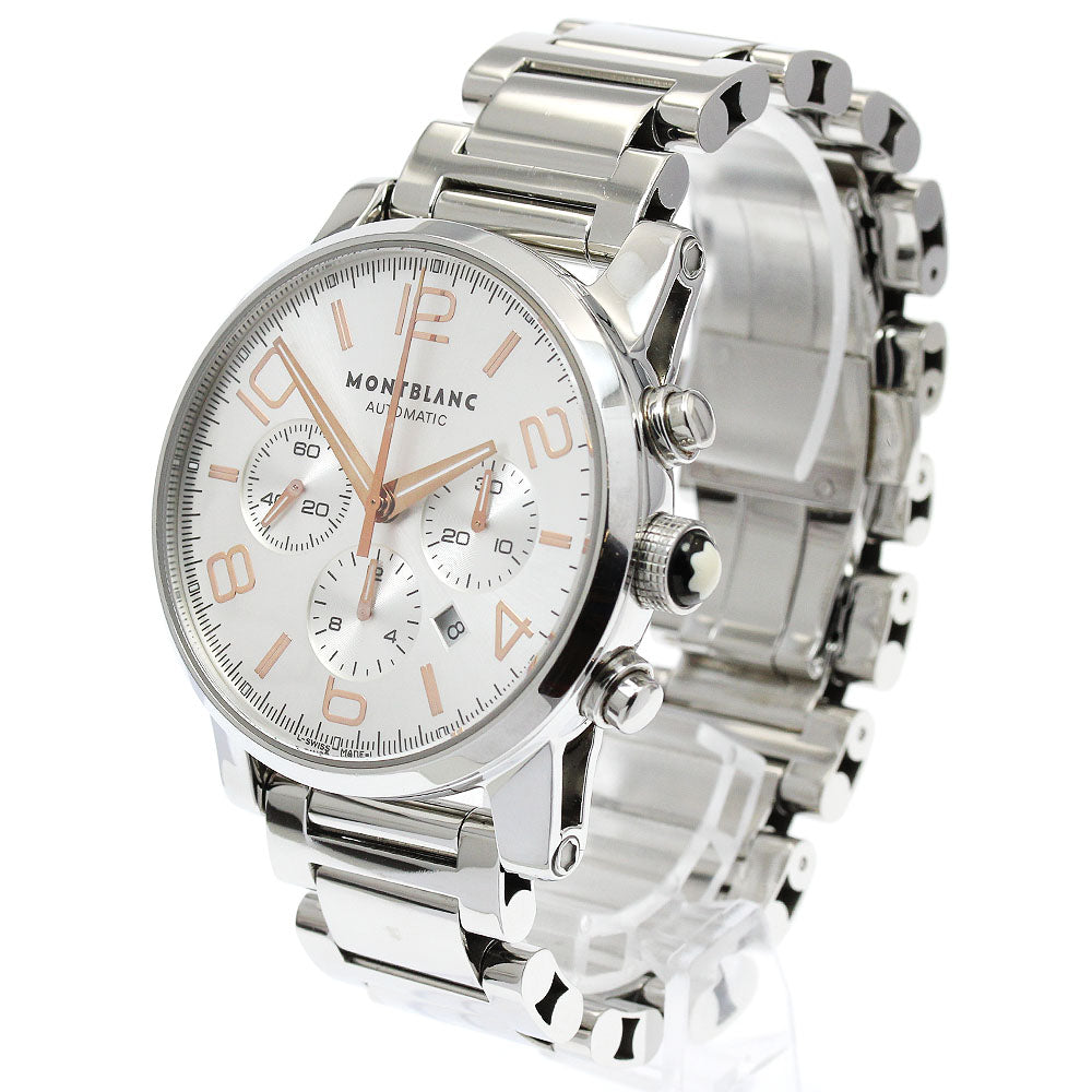MONTBLANC Time walker 7069 Chronograph Date Silver Dial Automatic Men's_933627