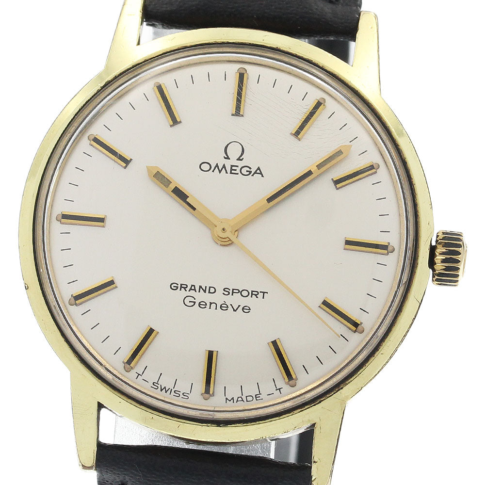 OMEGA Geneve Grand Sport 135.070 Cal.601 Silver Dial Hand Winding Men's_933630