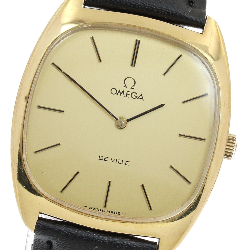 OMEGA De Ville 111.0139 Cal.625 Gold Dial Hand Winding Men's Watch_933631