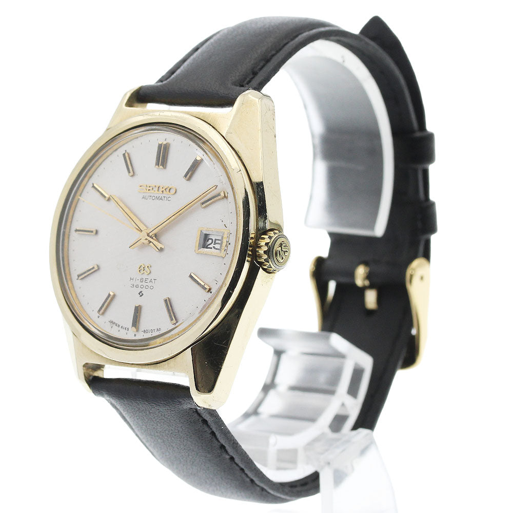 SEIKO Grand Seiko 6145-8000 Date Silver Dial Automatic Men's Watch_933634