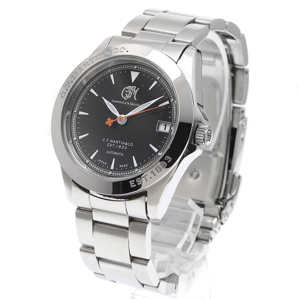 Martin America's Guitar Y675 Date black Dial Automatic Men's Watch_933646