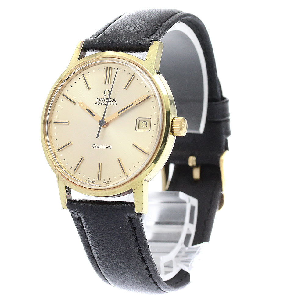 OMEGA Geneve 166.0163 Date Cal.1012 gold Dial Automatic Men's Watch_933653