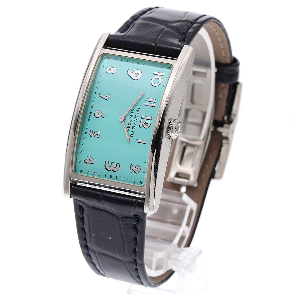 TIFFANY&Co. East West 36092262 TIFFANY & Co. Blue Dial Quartz Boy's Watch_933665