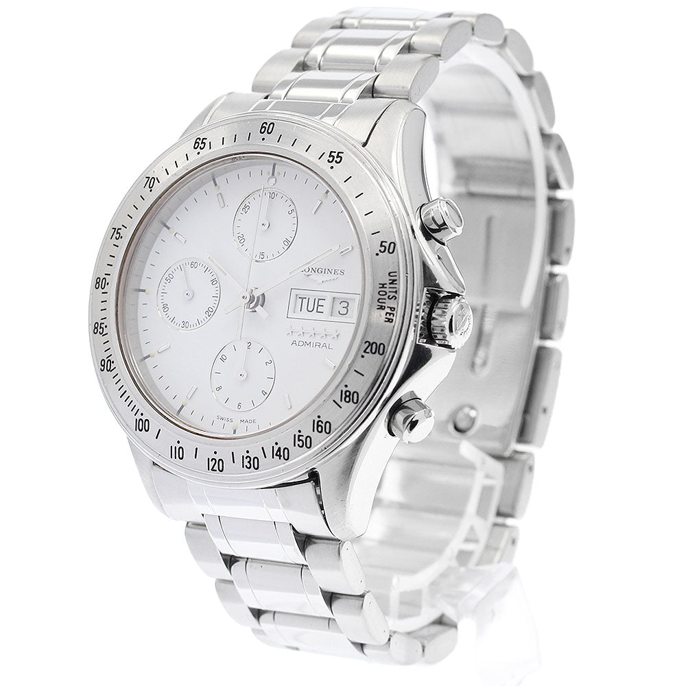 LONGINES Admiral 5 Star L3.603.4 Day date white Dial Automatic Men's_933682