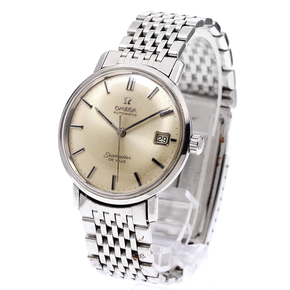 OMEGA SeamasterDe Ville Vintage Date Round Silver Dial Automatic Men's Watch_933684