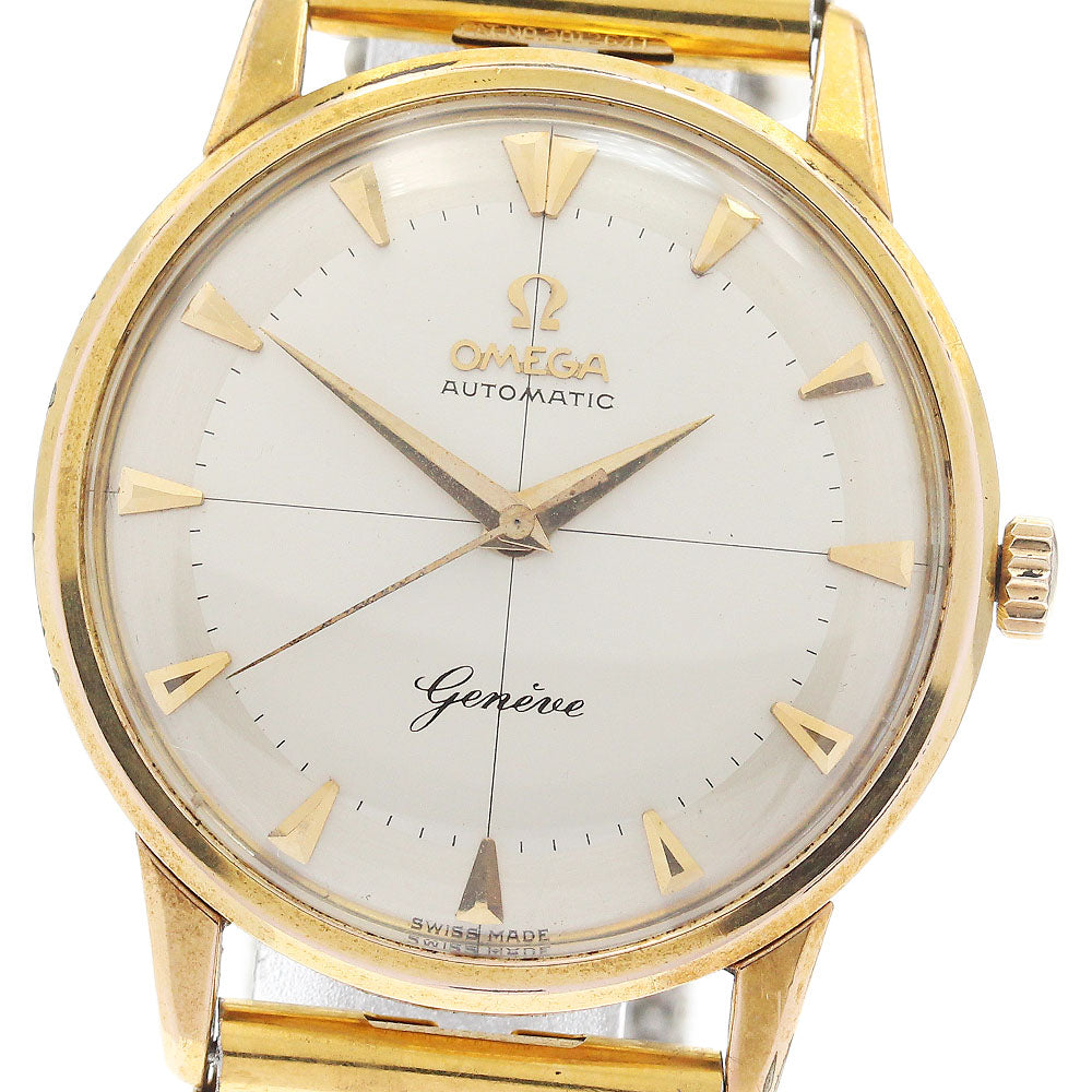 OMEGA Geneve 14703 2 SC Cal.552 Vintage Silver Dial Automatic Men's Watch_933714