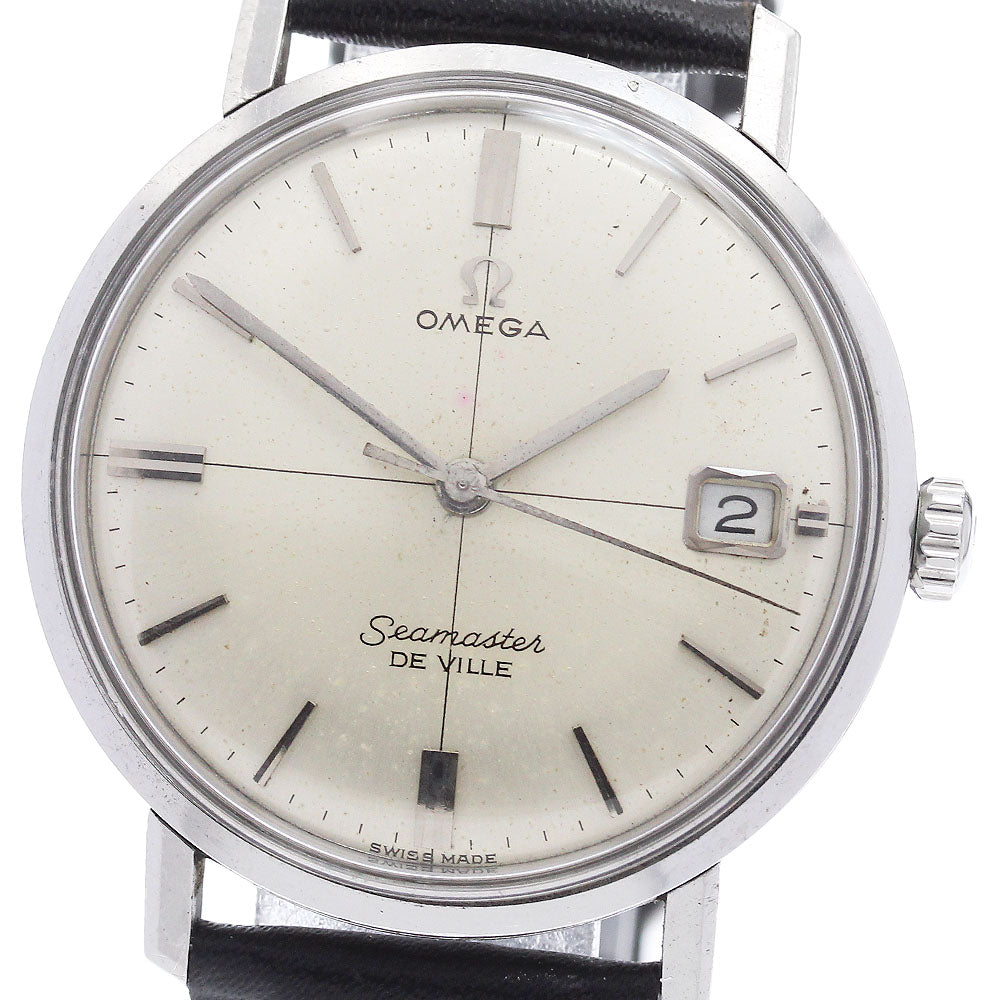OMEGA Seamaster De Ville Date Cross line Hand Winding Men's Watch_933715