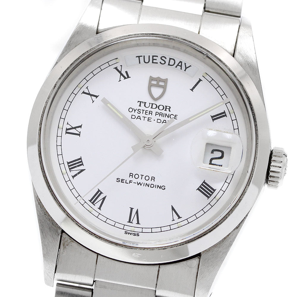 TUDOR Oyster Prince Date Day 94500 white Dial Automatic Men's Watch_933729