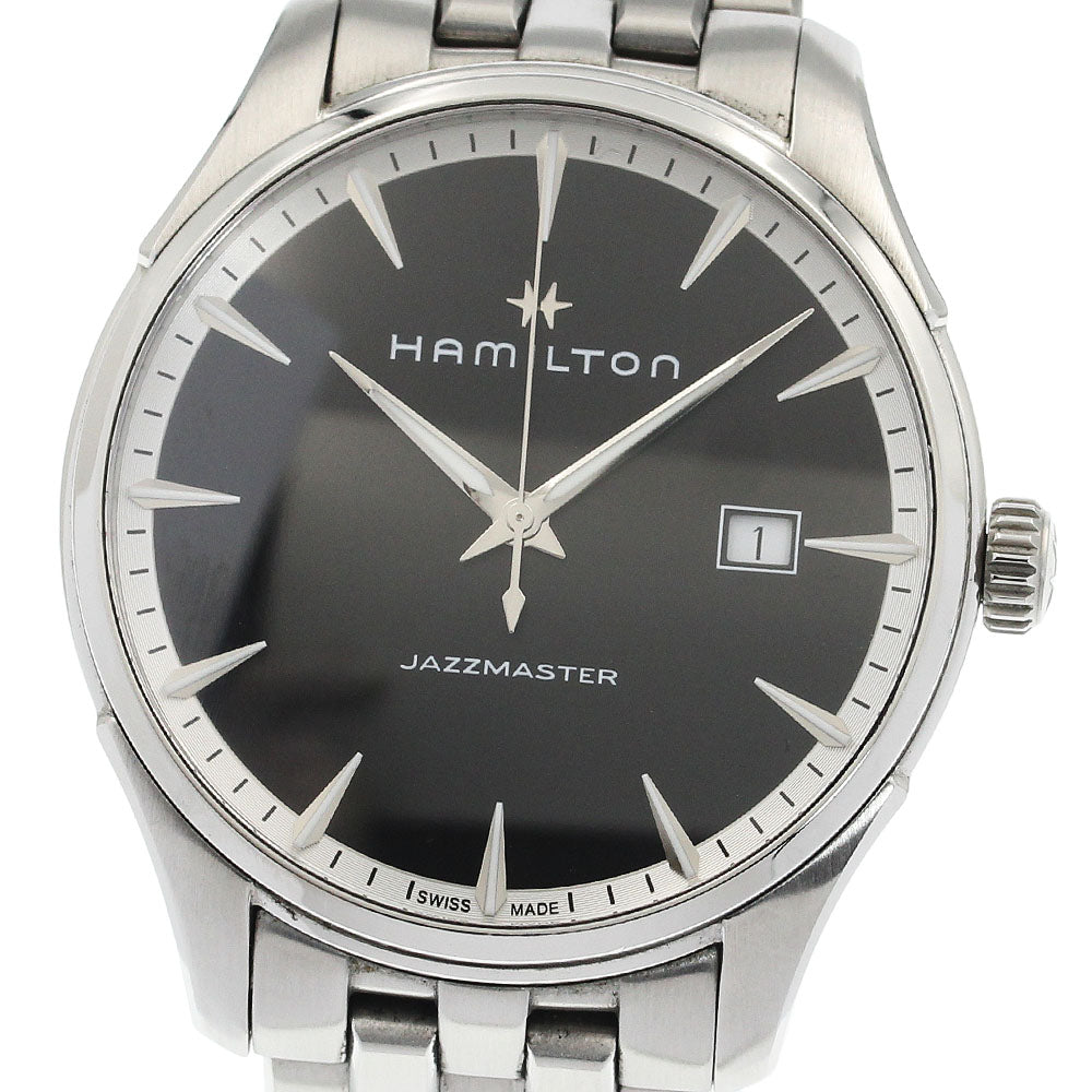 HAMILTON Jazz master H324510 Date Black Dial Quartz Men's Watch_933734