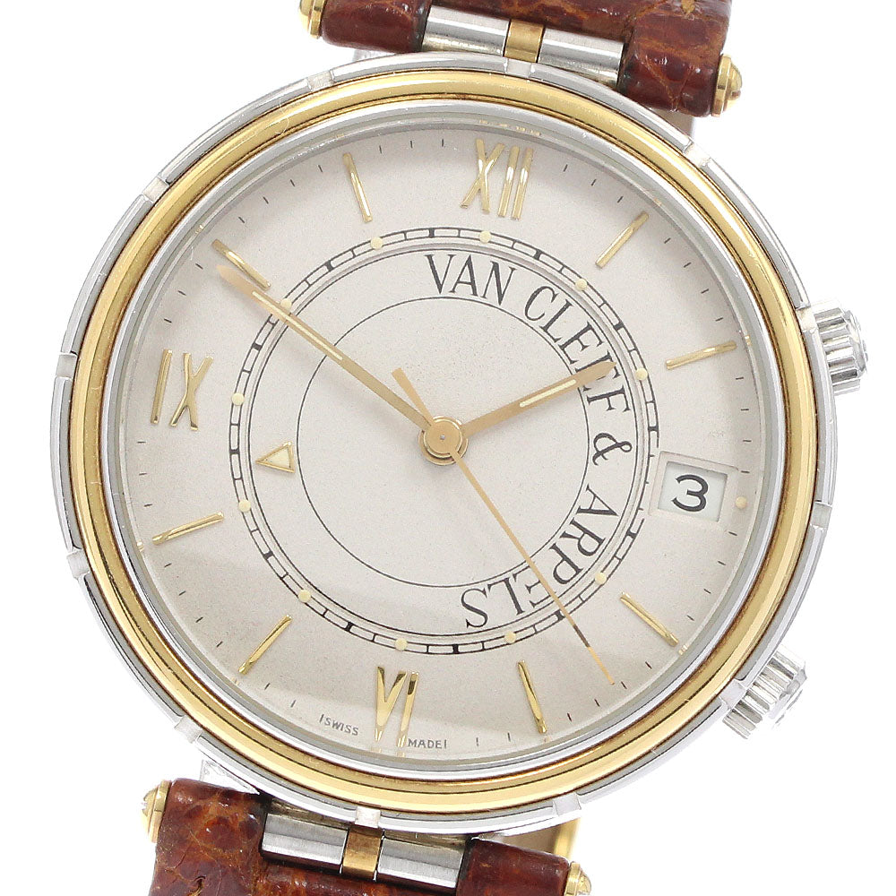 Van Cleef & Arpels Memento Sport 1 423.003 beige Dial Hand Winding Men's_933772