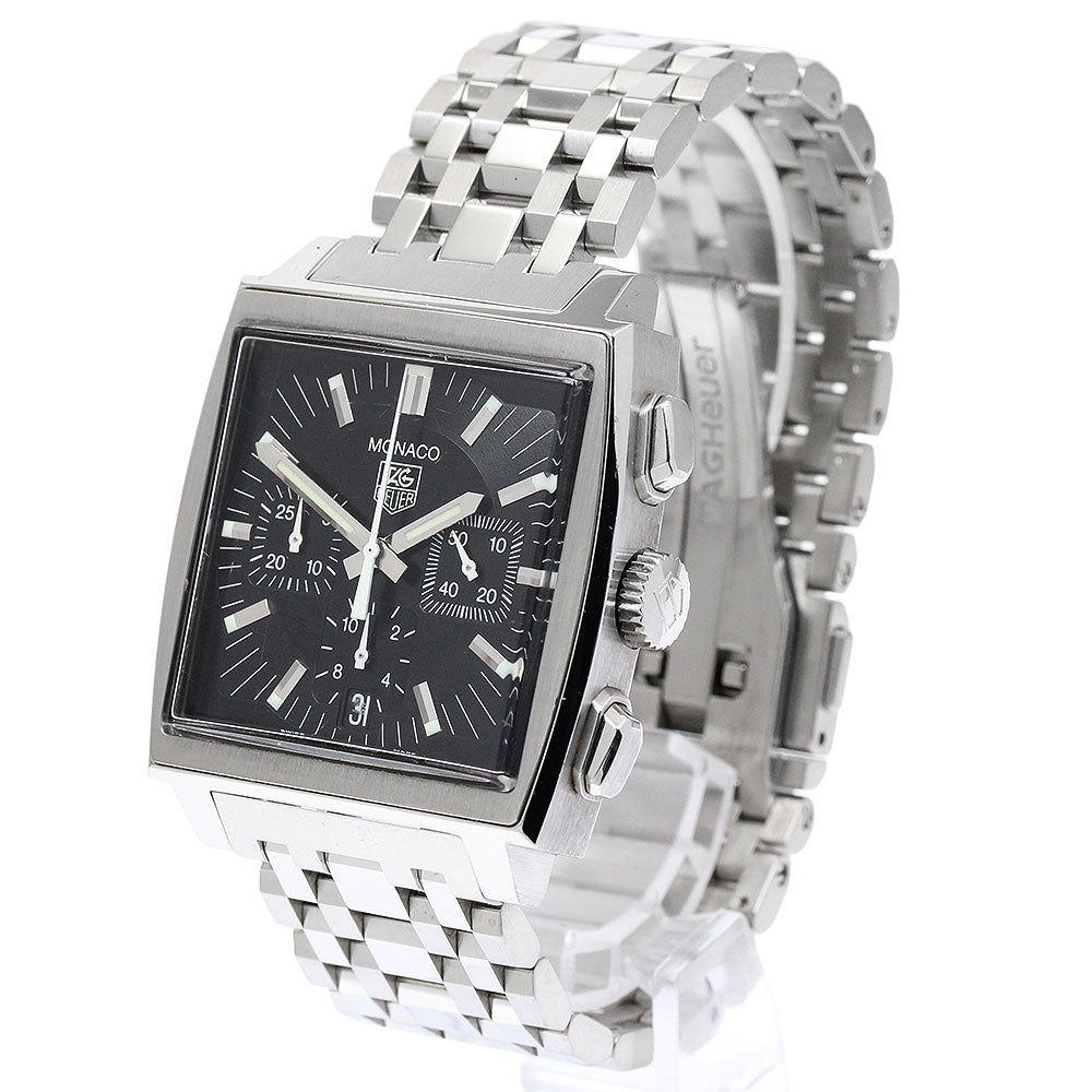 TAG HEUER Monaco CW2111-0 Chronograph Date Automatic Men's Watch_933804