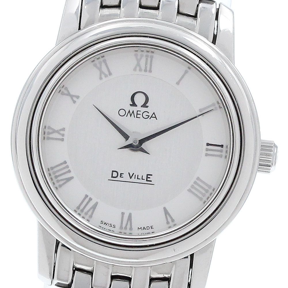OMEGA De Ville Prestige 4570.33 Silver Dial Quartz Ladies Watch_933807