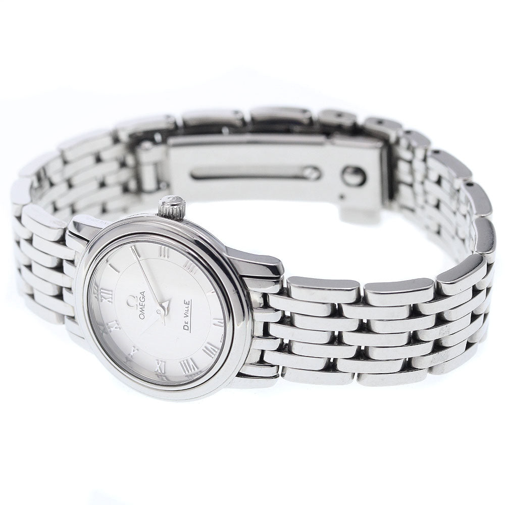 OMEGA De Ville Prestige 4570.33 Silver Dial Quartz Ladies Watch_933807