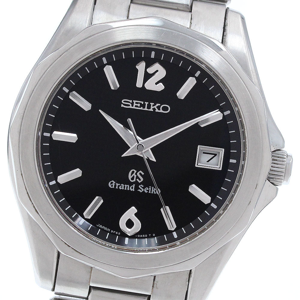 SEIKO Grand Seiko SBGX035/9F62-0A60 Date black Dial Quartz Men's Watch_933809