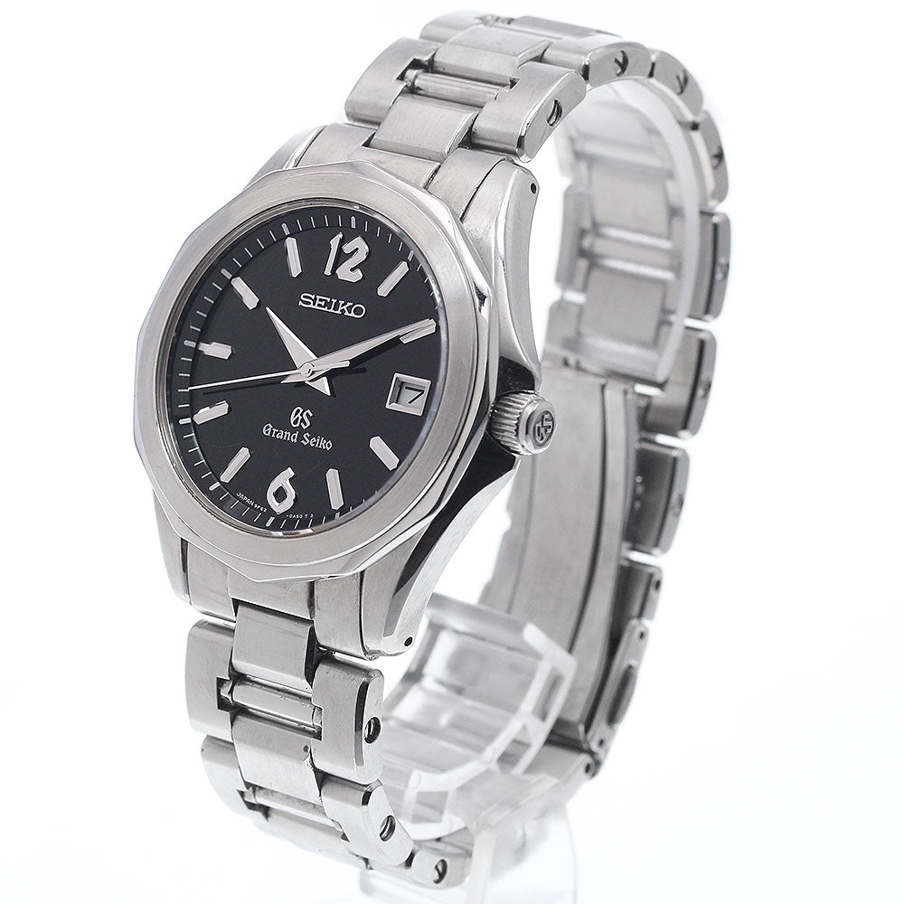 SEIKO Grand Seiko SBGX035/9F62-0A60 Date black Dial Quartz Men's Watch_933809