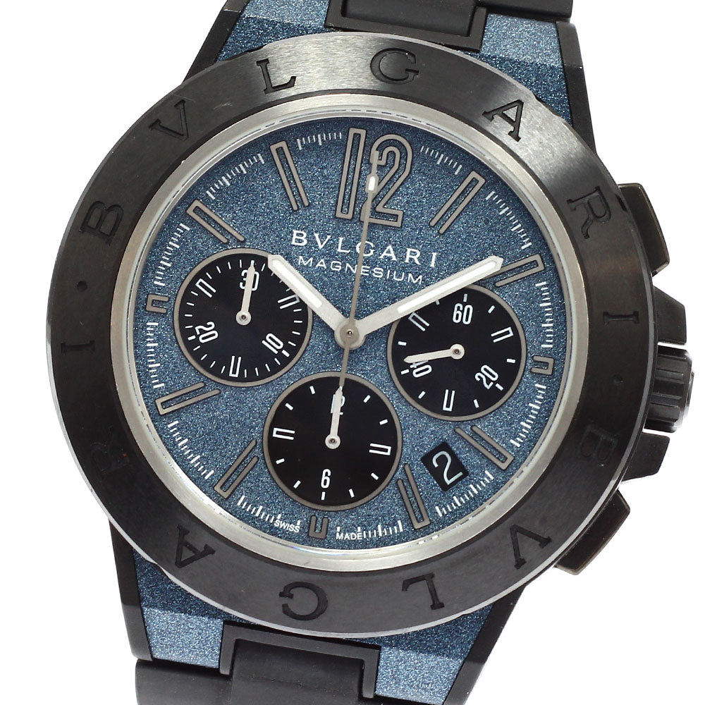BVLGARI Diagono Magnesium DG42SMCCH Date Automatic Men's Watch_933815