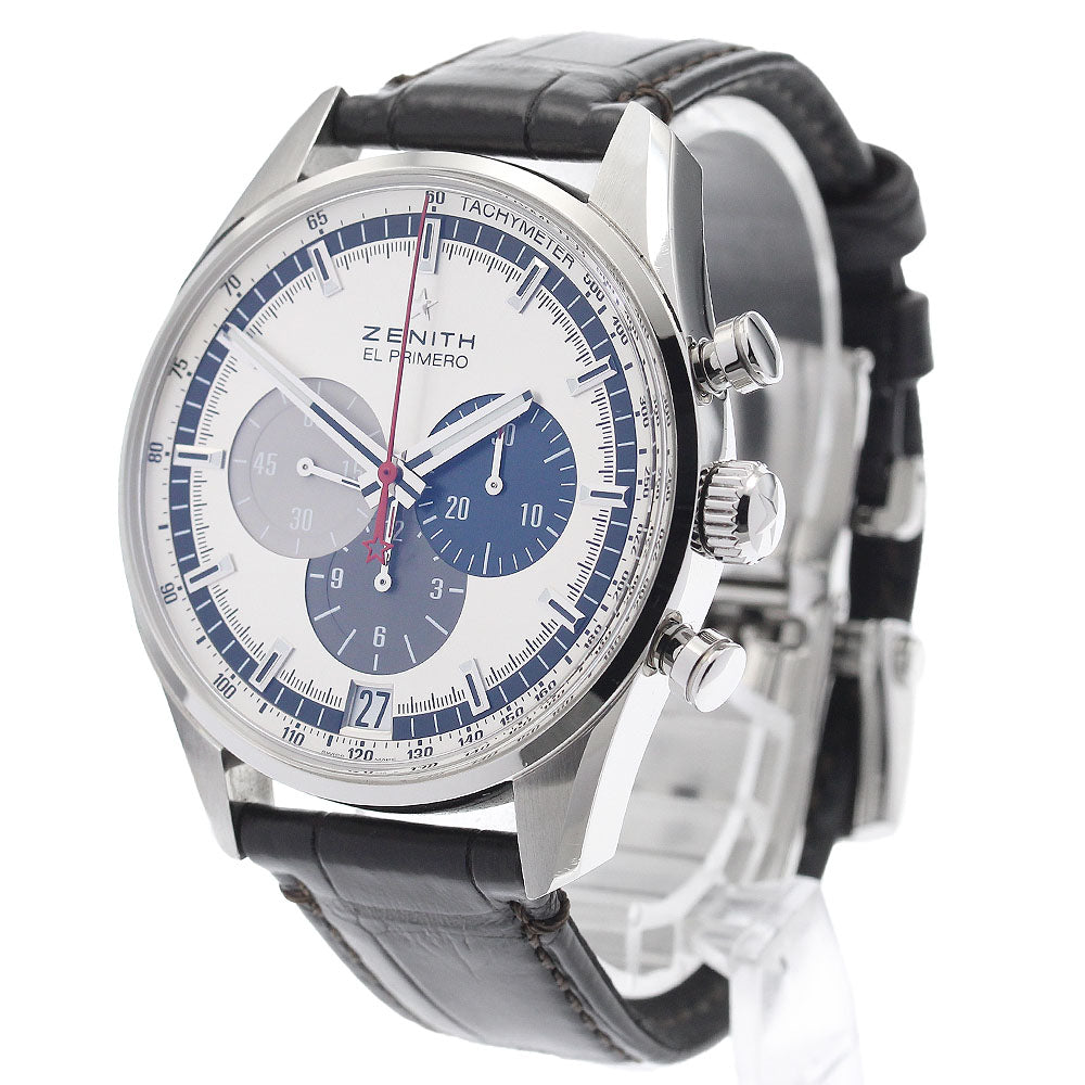 ZENITH El Primero 36000VPH 03.2040.400/69.C494 Chronograph Date Silver Dial Automatic Men's Watch_933822