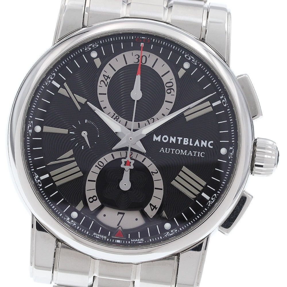 MONTBLANC Star 102376 Chronograph Black Dial Automatic Men's Watch_933832