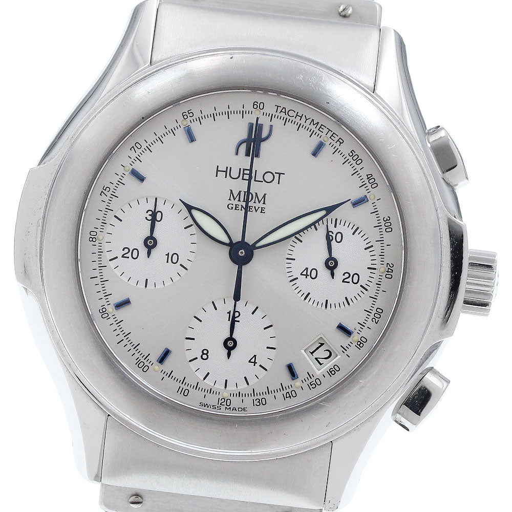 HUBLOT MDM 1810.1 Chronograph Date Silver Dial Automatic Men's Watch_933836