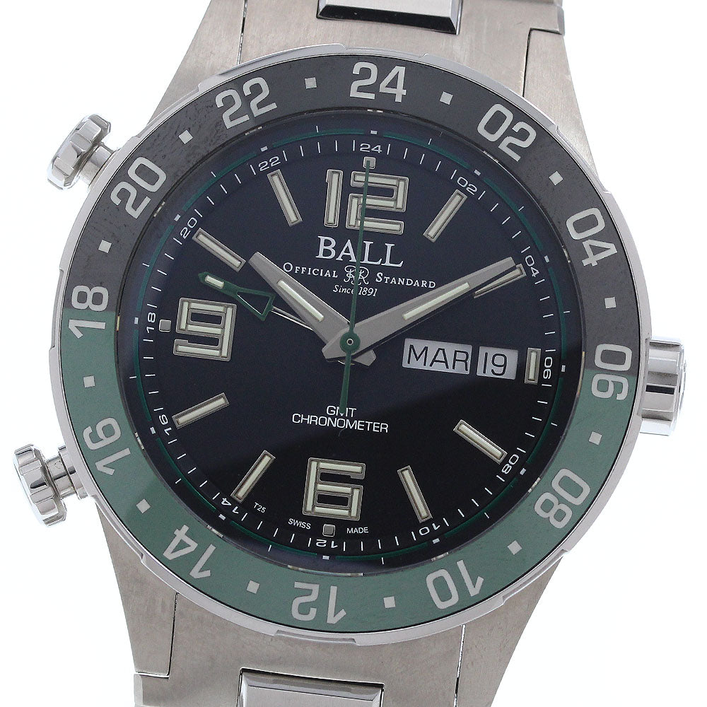 BALLWATCH Roadmaster Marine GMT DG3030B-S2CJ-BK Automatic Men's Watch_933844