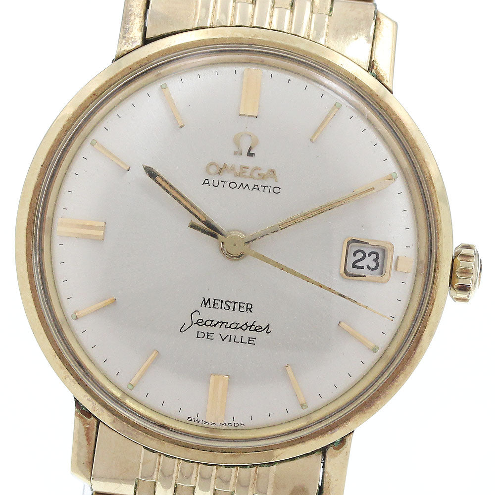 OMEGA Seamaster De Ville MEISTER W name Date Automatic Men's Watch_933851