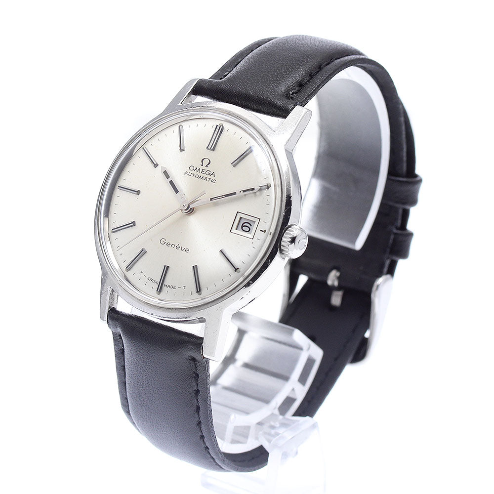 OMEGA Geneve 166.070 cal.565 Date Silver Dial Automatic Men's Watch_933858