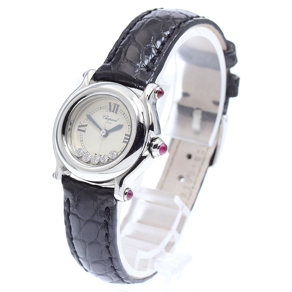 Chopard Happy sports 27/8245-21 5P diamond beige Dial Quartz Ladies Watch_933864