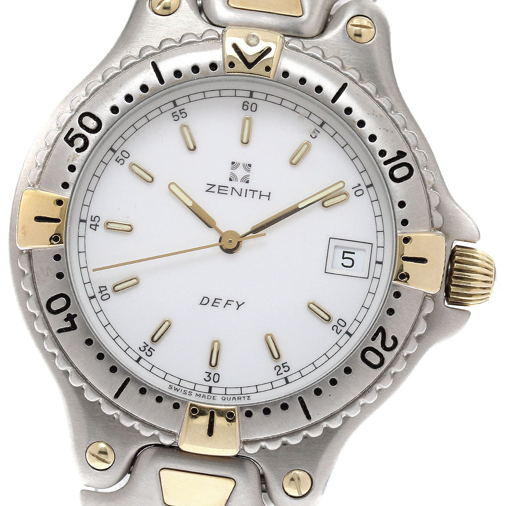 ZENITH Defy 59.2000.337 Date white Dial Quartz Men's Watch_933868