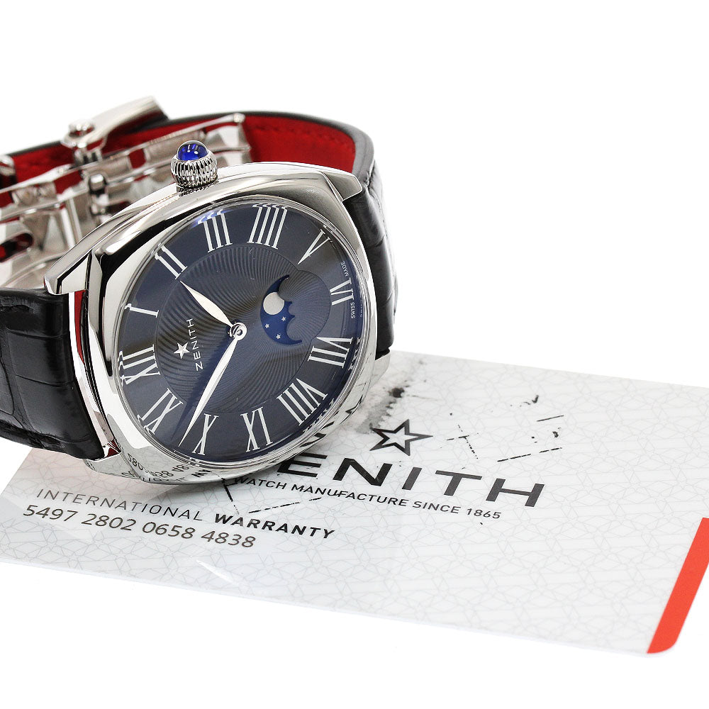 ZENITH Heritage Icon 03.1925.692/21.C714 Star Moon Phase gray Dial Automatic Men's Watch_933935