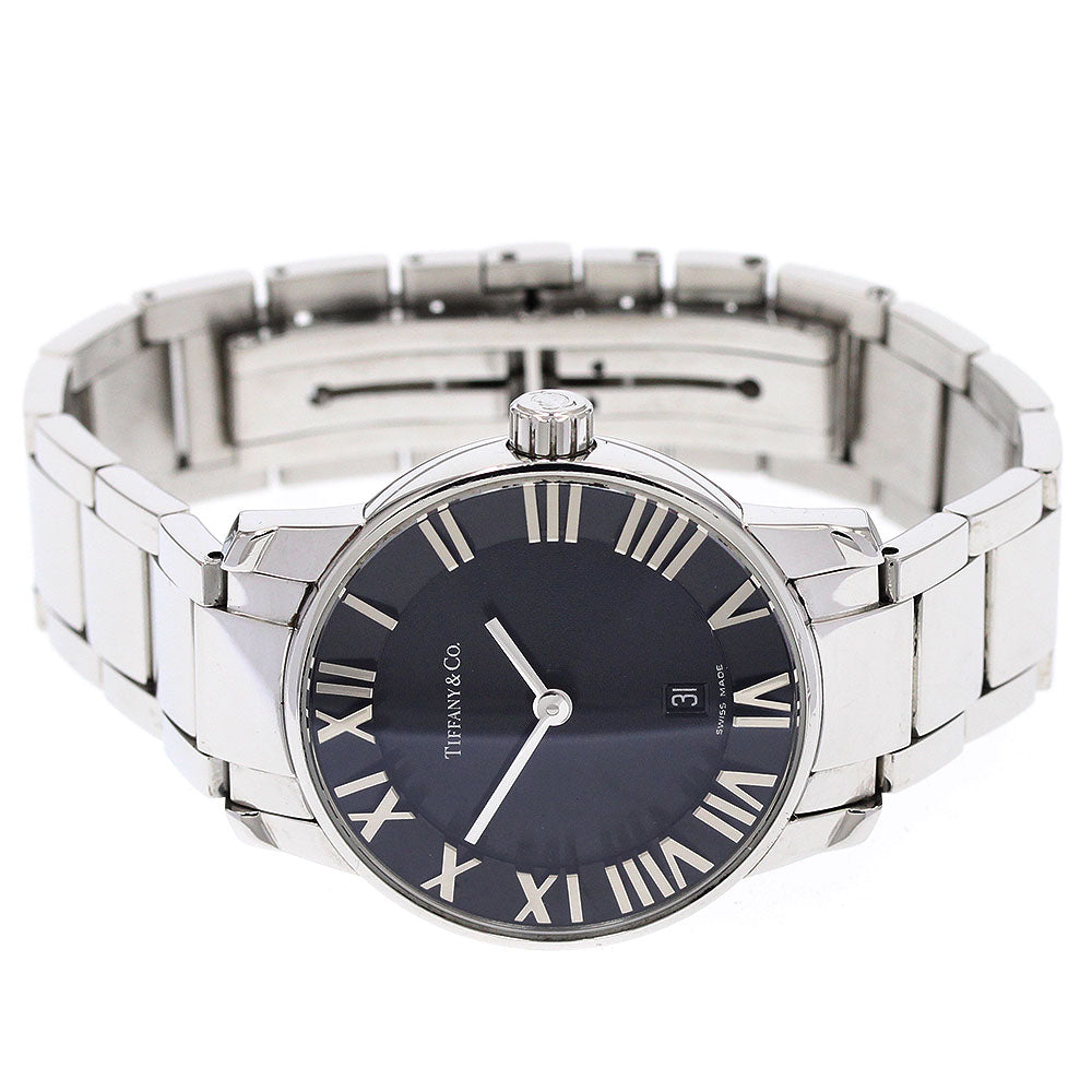 TIFFANY&Co. Atlas Dome Z1830.11.10A10A00A black Dial Quartz Ladies Watch_933942