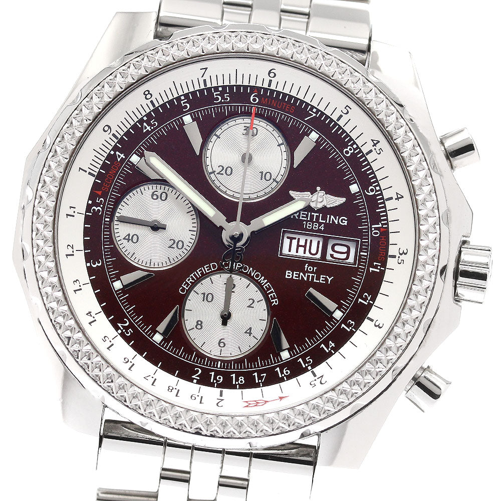BREITLING Bentley GT A13362 Day-Date Chronograph Automatic Men's Watch_933945
