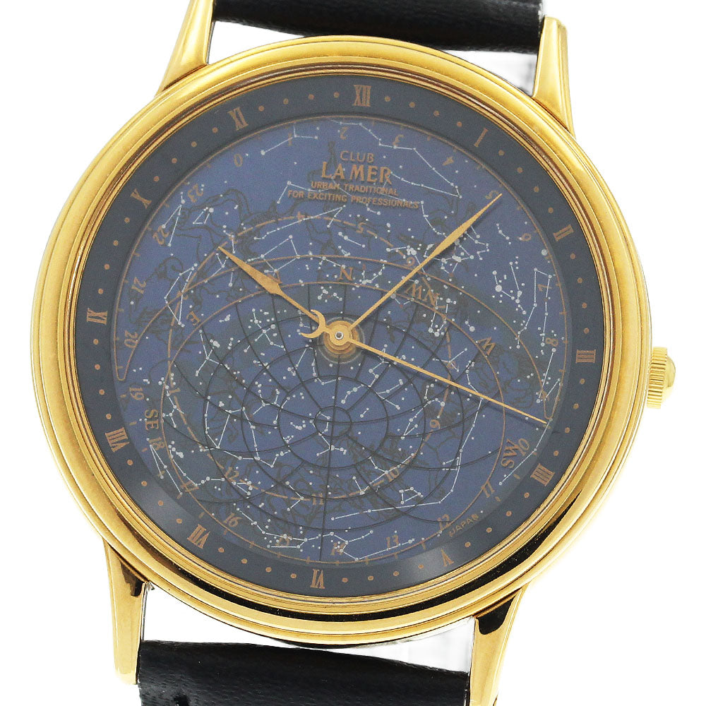 CITIZEN Lamer Cosmo Sign 4390-432100 Navy Dial Quartz Men's Watch_933954