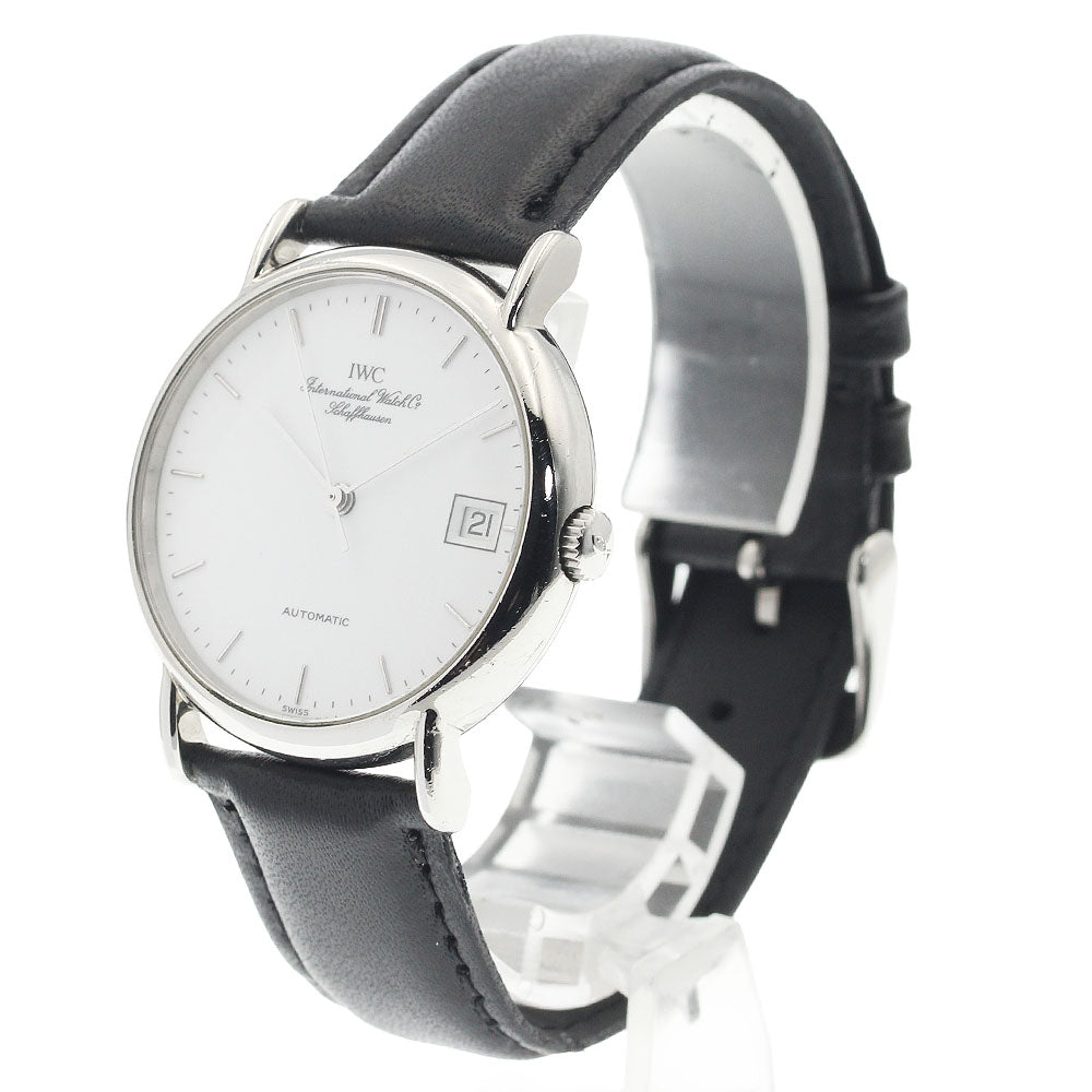IWC SCHAFFHAUSEN Portofino IW351324 Date white Dial Automatic Men's Watch_933957
