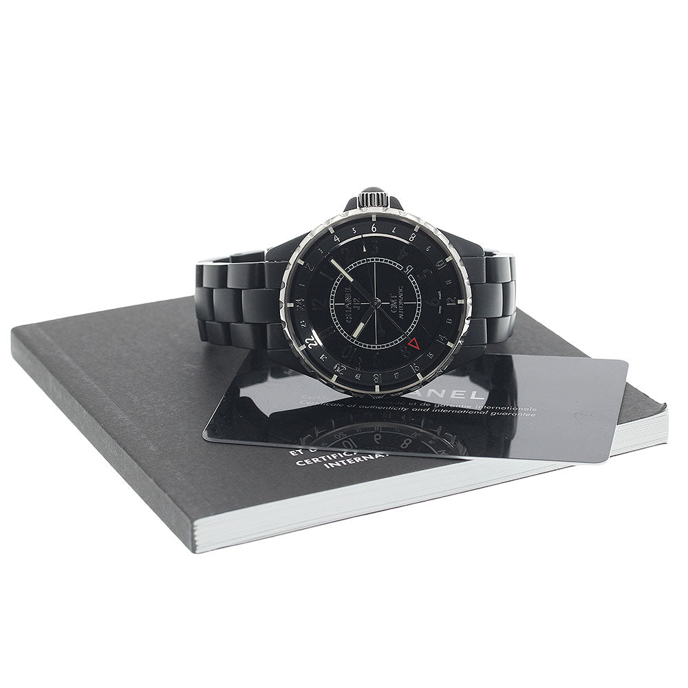CHANEL J12 H3101 GMT Matt Black black Dial Automatic Men's Watch_933963