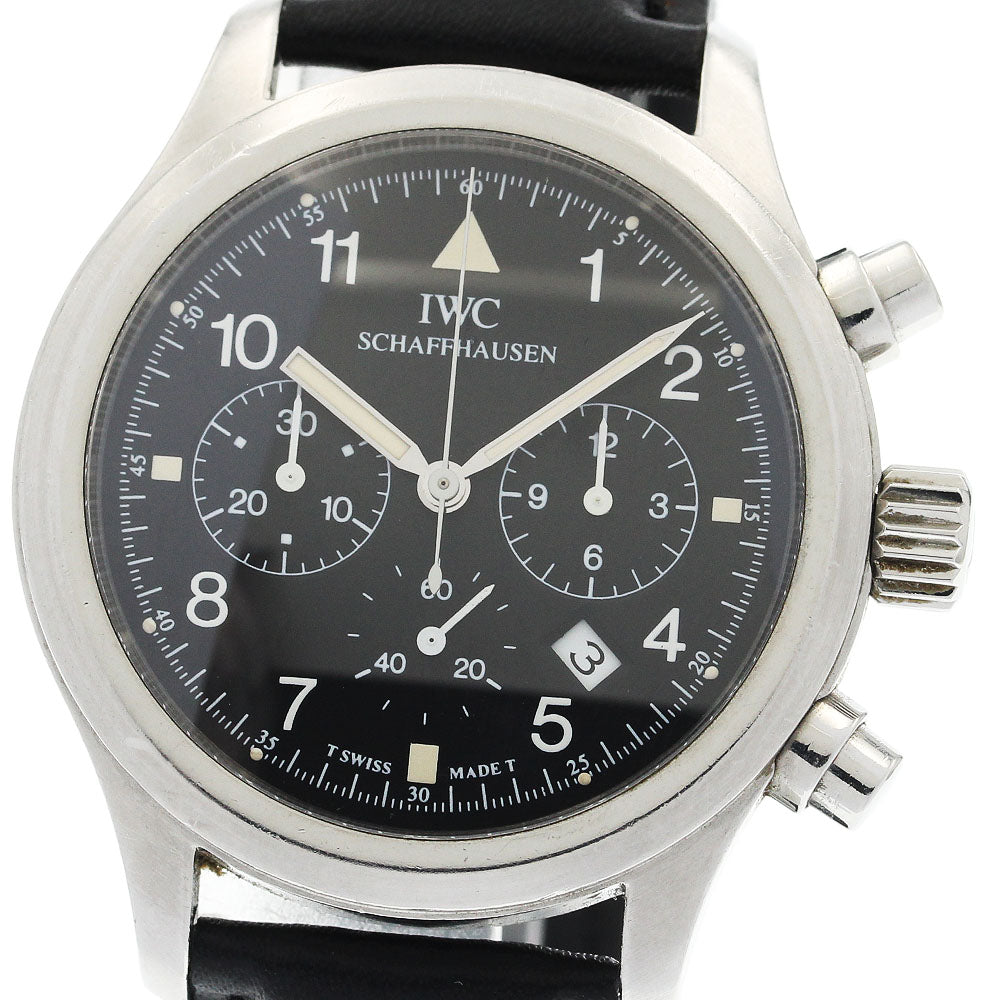 IWC SCHAFFHAUSEN Freeger IW374102 Date Chronograph Quartz Men's Watch_933969
