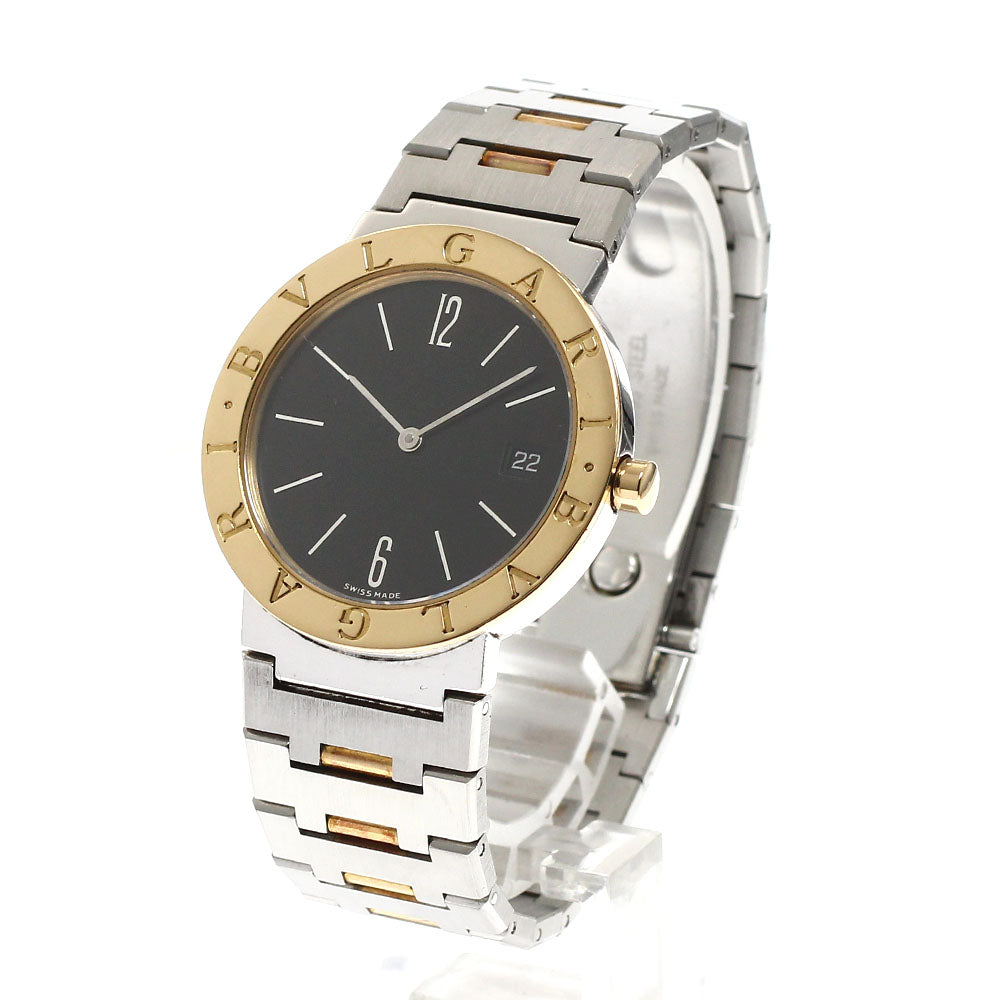 BVLGARI BVLGARIBVLGARI BB33SGD YG2 tone black Dial Quartz Men's Watch_933972