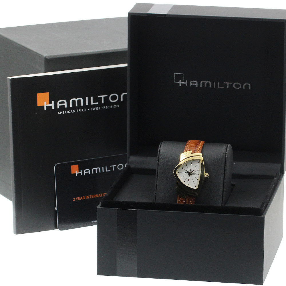 HAMILTON Ventura H241010511 Silver Dial Quartz Ladies Watch_933973
