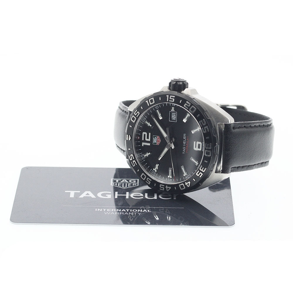 TAG HEUER Formula 1 WAZ1110 Date black Dial Quartz Men's Watch_933982