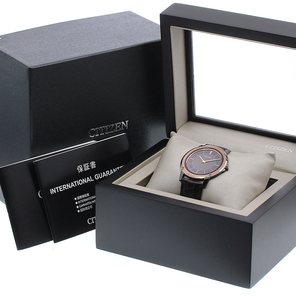 CITIZEN Eco Drive One AR5025-08E/8826-T023452 black Dial Solar Powered Men's Watch_934004