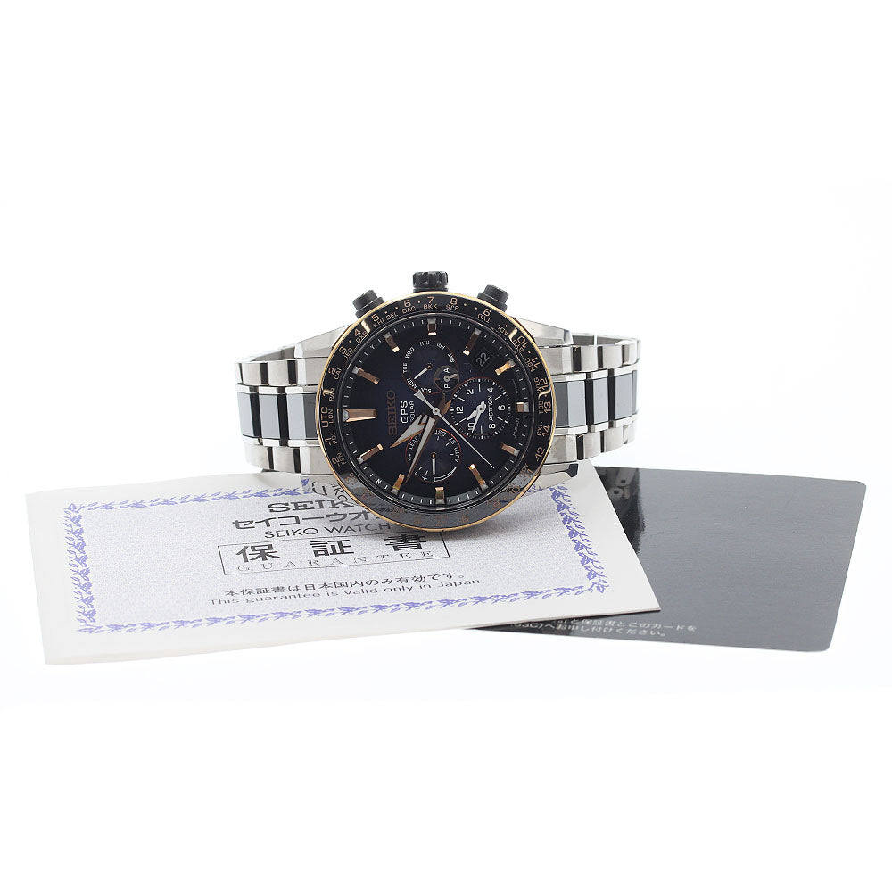 SEIKO Astron Shohei Otani SBXC007/5X53-0AA0 Solar Powered Radio Men's_934009