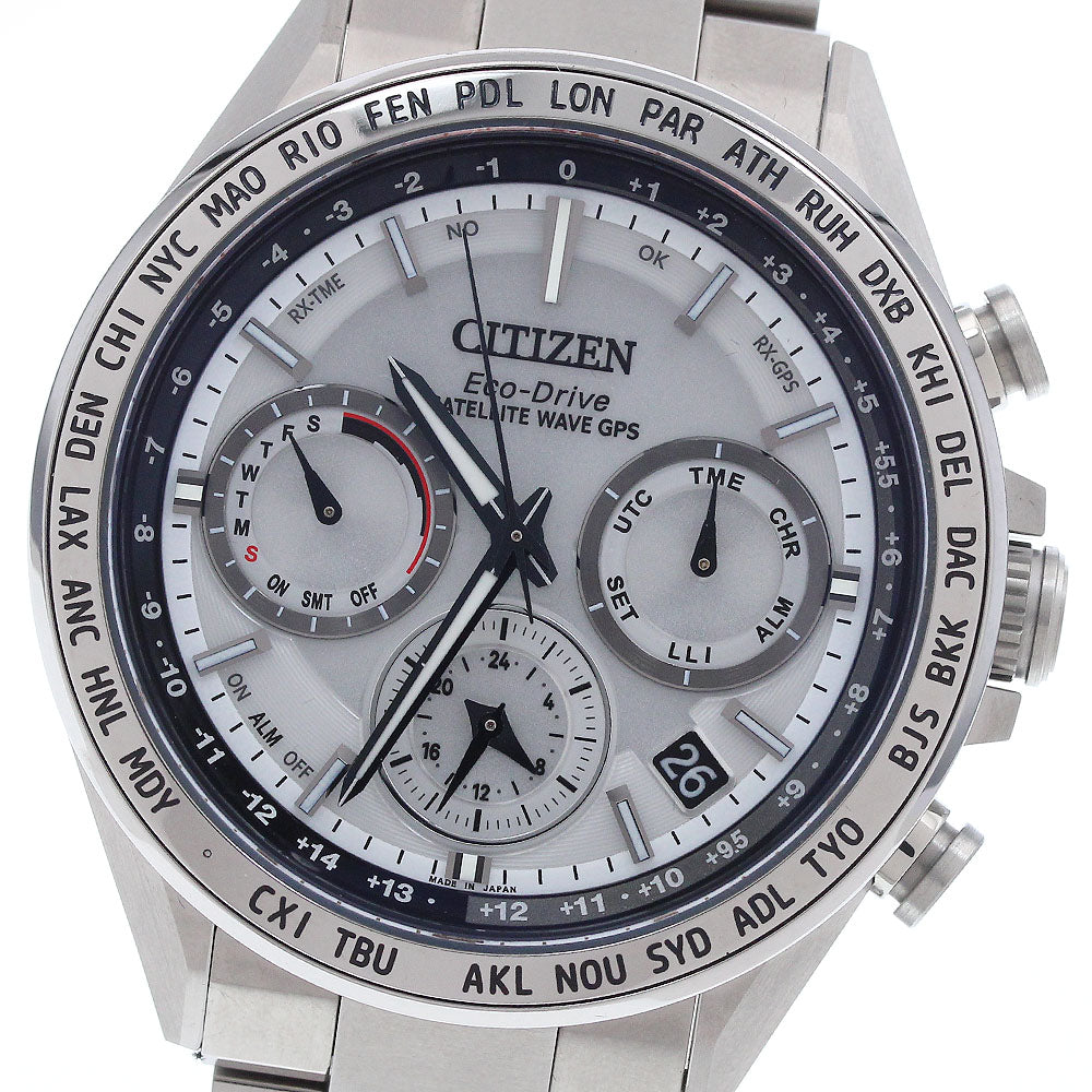 CITIZEN Atessa CC4010-80A/F950-T026656 Eco Drive GPS Solar Powered Radio_934013