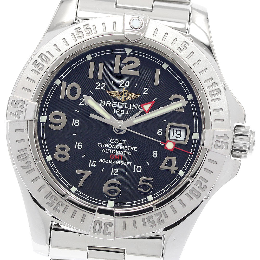 BREITLING Colt A32350 GMT black Dial Automatic Men's Watch_934025