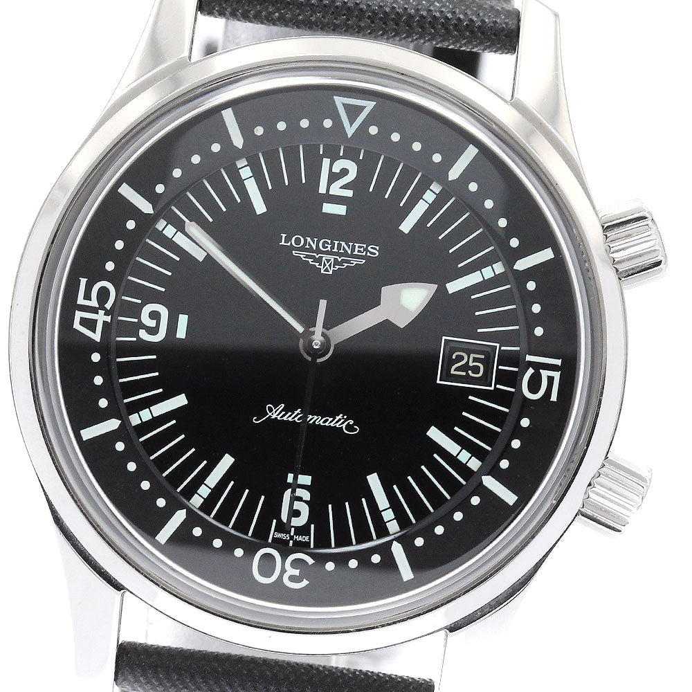 LONGINES Legend diver L3.674.4 Date black Dial Automatic Men's Watch_934028