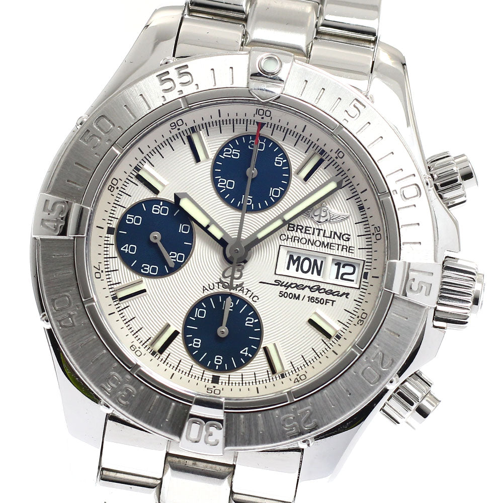 BREITLING Super Ocean A13340 Day Date Chronograph Small Second AT Men's_934029
