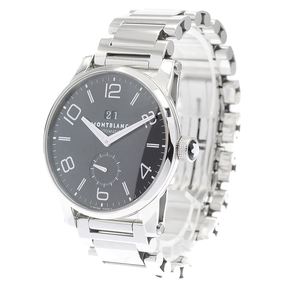 MONTBLANC Time walker 7071 Date Small Second black Dial Automatic Men's_934035