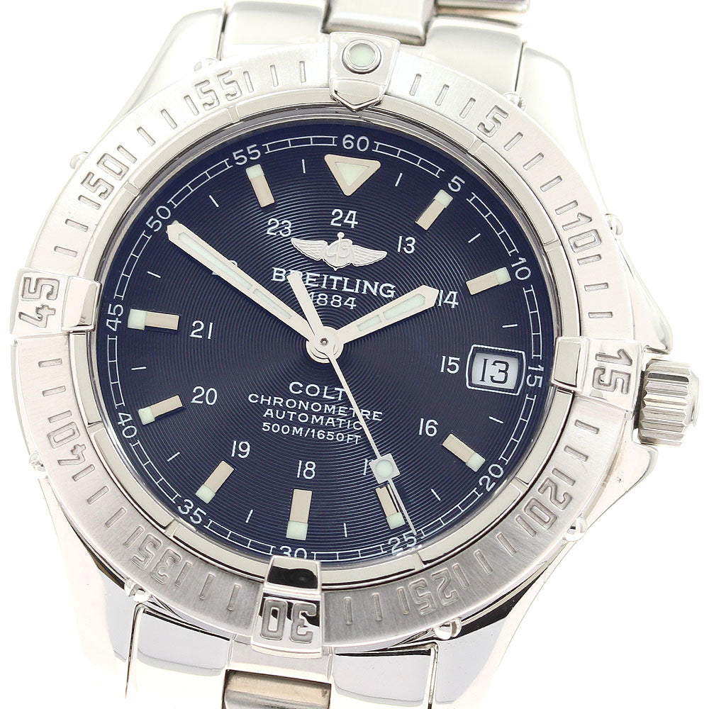 BREITLING Colt Ocean A17350 Date black Dial Automatic Men's Watch_934074