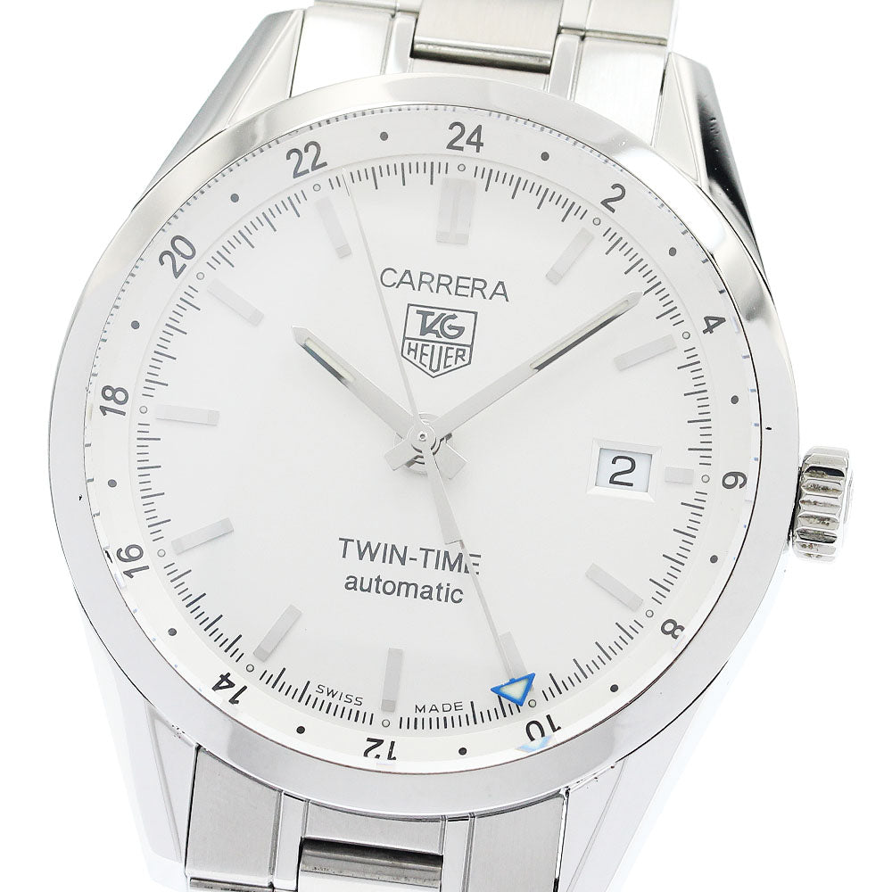 TAG HEUER Carrera twin time WV2116.BA0787 Date Automatic Men's Watch_934078