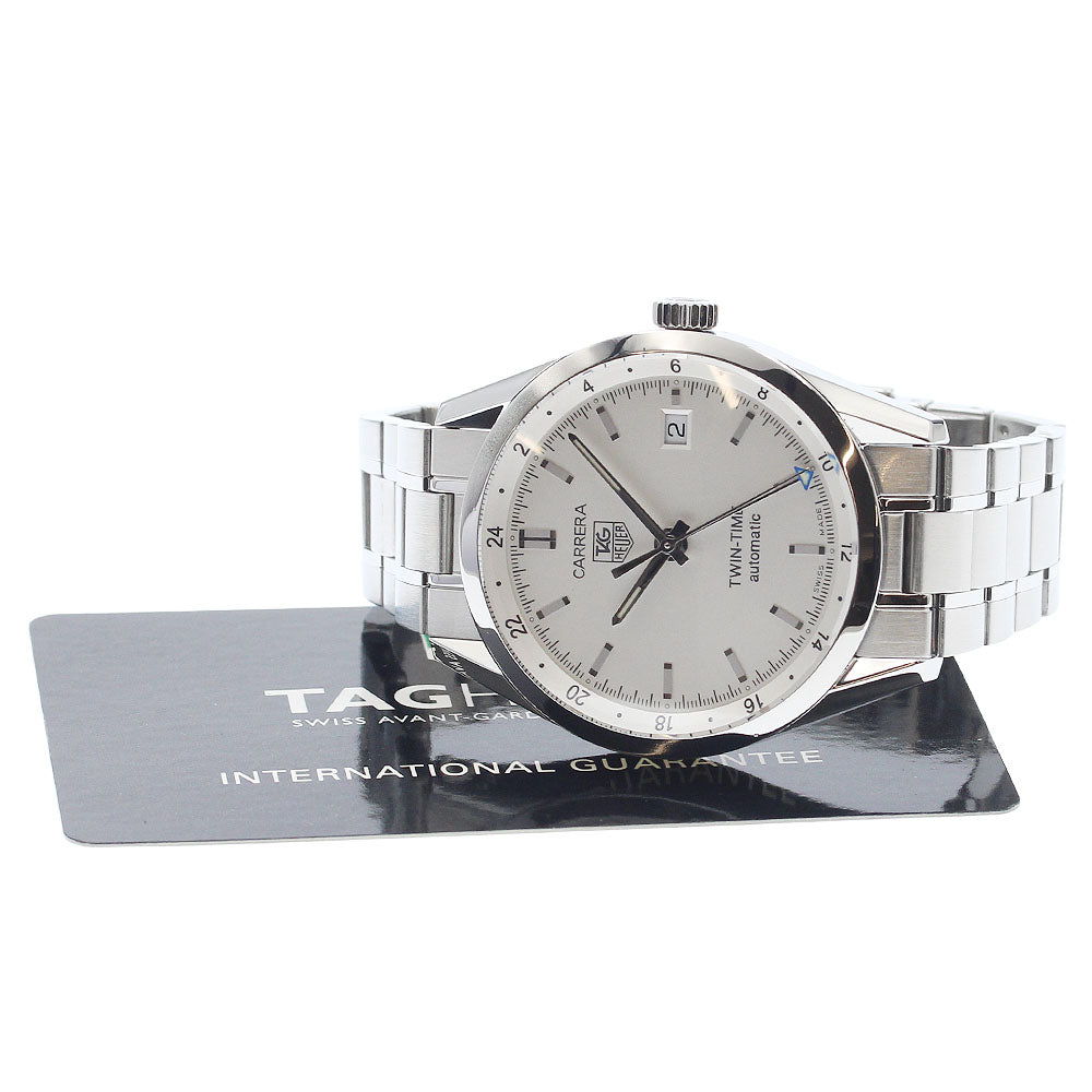 TAG HEUER Carrera twin time WV2116.BA0787 Date Automatic Men's Watch_934078