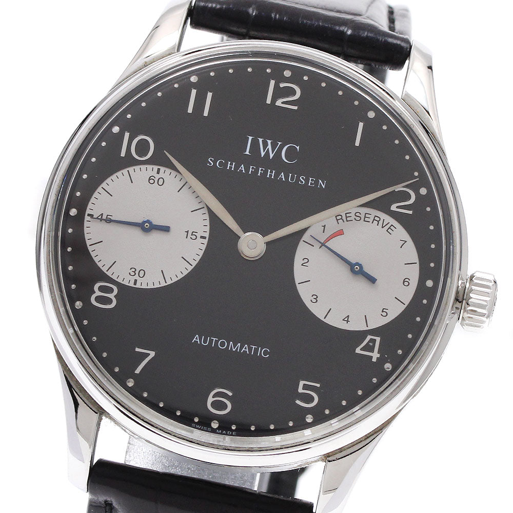 IWC SCHAFFHAUSEN Portugieser Automatic 2000 IW500001 Limited to 1000 black Dial Automatic Men's Watch_934139