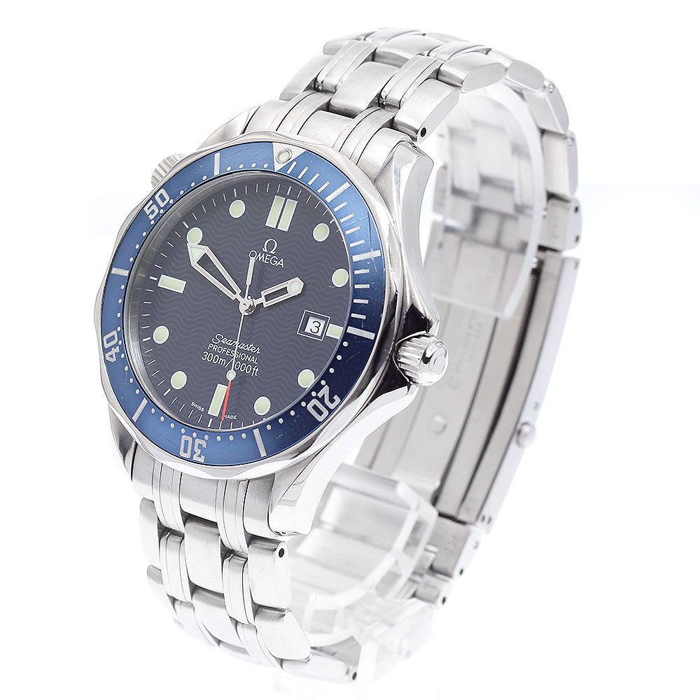 OMEGA Seamaster 300 2541.80 Date Navy Dial Quartz Men's Watch_934150